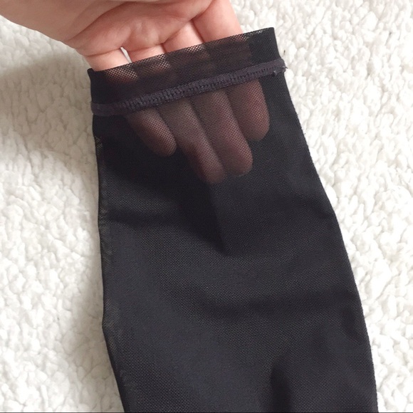 Ideology Black Mesh Trimmed legging, Size XS - Picture 4 of 4